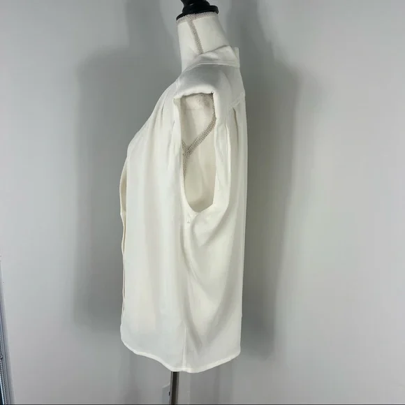 NEW Remain Birger Christensen padded shoulder tux top - Picture 3 of 7